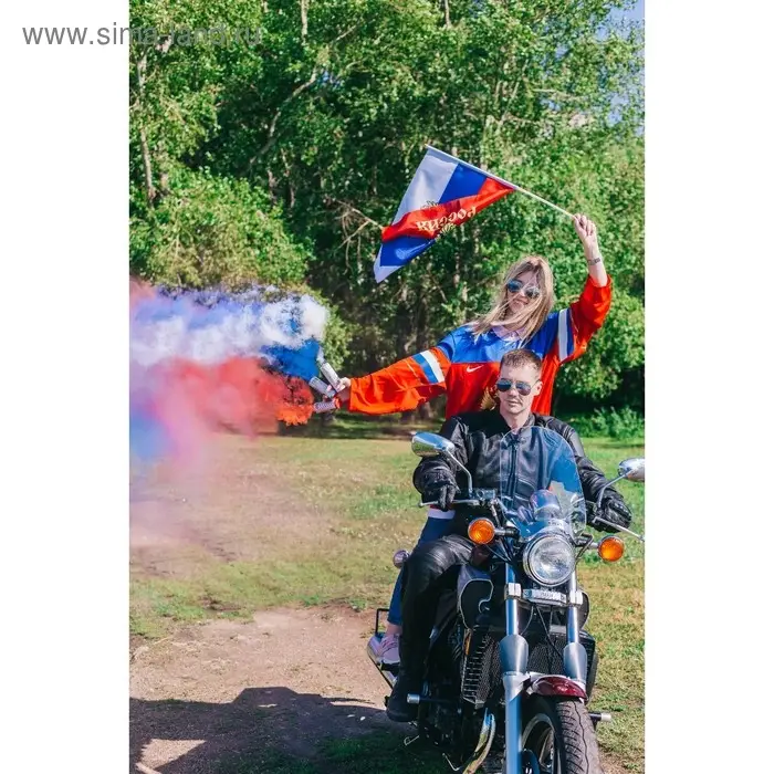 Цветной дым белый, заряд 1.75 дюйма, МАКСИ, очень высокая интенсивность, 30 сек Цветной дым белый, заряд 1.75 дюйма, МАКСИ, очень высокая интенсивность, 30 сек