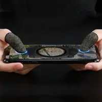 Напальчники для игр на смартфоне Hoco GM4, с защитой от пота, 10 шт., чёрные