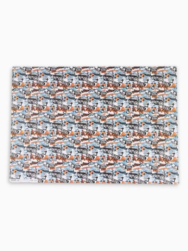 Бумага упаковочная &laquo;Футбол&raquo;, глянец, 70&times;100 см, 1 лист