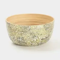 Салатник, 25&times;25&times;12 см, бамбук