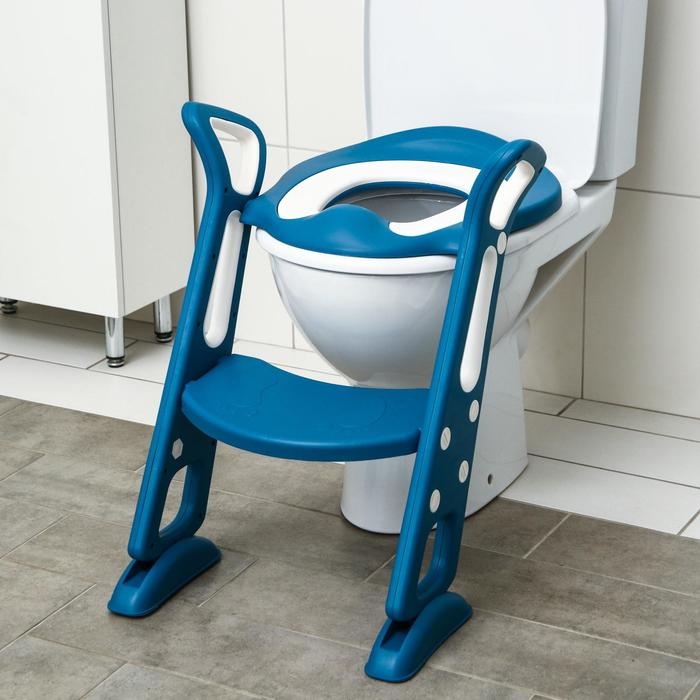 Детское сиденье на унитаз, цвет синий Детское сиденье на унитаз, цвет синий