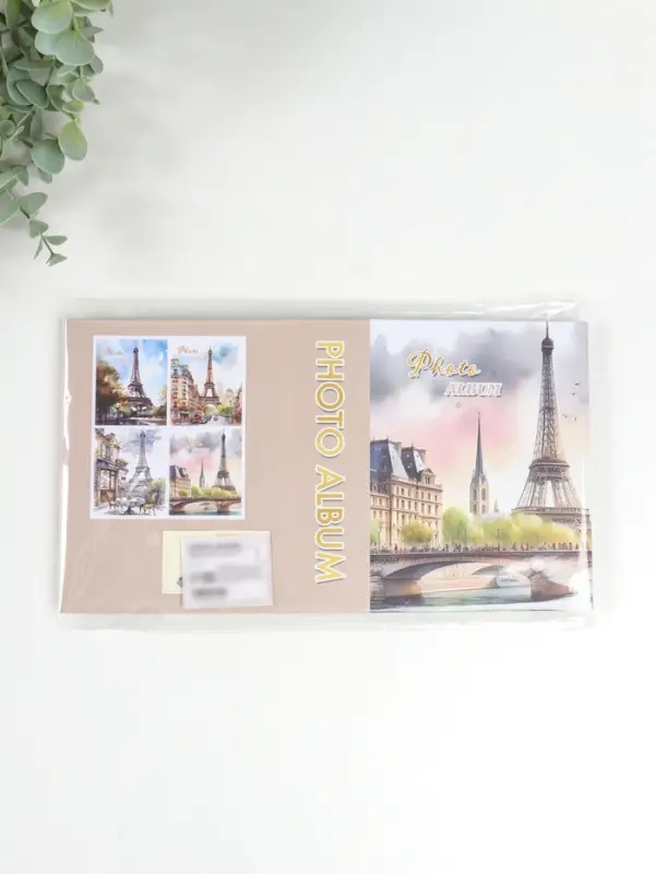 Фотоальбом на 100 фото 10х15 см "Мост у Эйфелевой башни" 4,5х12,5х16,5 см