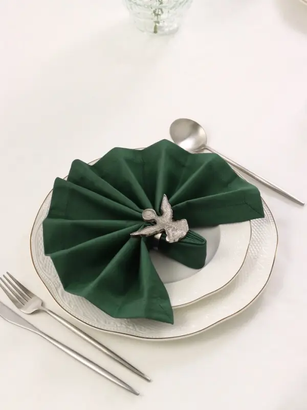 Кольцо для салфеток &laquo;Ангелочек&raquo;, 6.5&times;5&times;4 см, алюминий