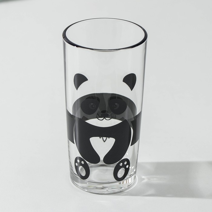 Стакан высокий для молока Доляна «Панда», 230 мл Стакан высокий для молока Доляна «Панда», 230 мл