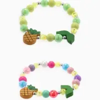 Браслет детский &laquo;Выбражулька. Ананас с листочками&raquo;, d=5 см, МИКС