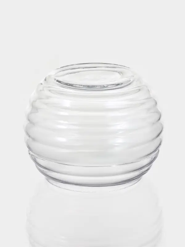 Конфетница Доляна &laquo;Волны&raquo;, 14&times;11 см, стекло, прозрачная