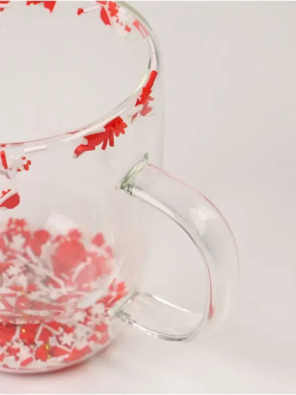 Кружка новогодняя с двойными стенками &laquo;Новогоднее настроение&raquo;, 350 мл