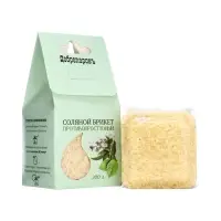 Соляной брикет куб &laquo;Противопростудный&raquo; 200 г &laquo;Добропаровъ&raquo; эвкалипт, шалфей, мята