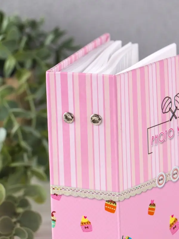 Фотоальбом 100 фото "Малышке" 10X15см, ПП карм.