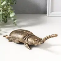 Сувенир чугун съемник для снятия обуви "Жук-олень" 21х9,5х4,8 см