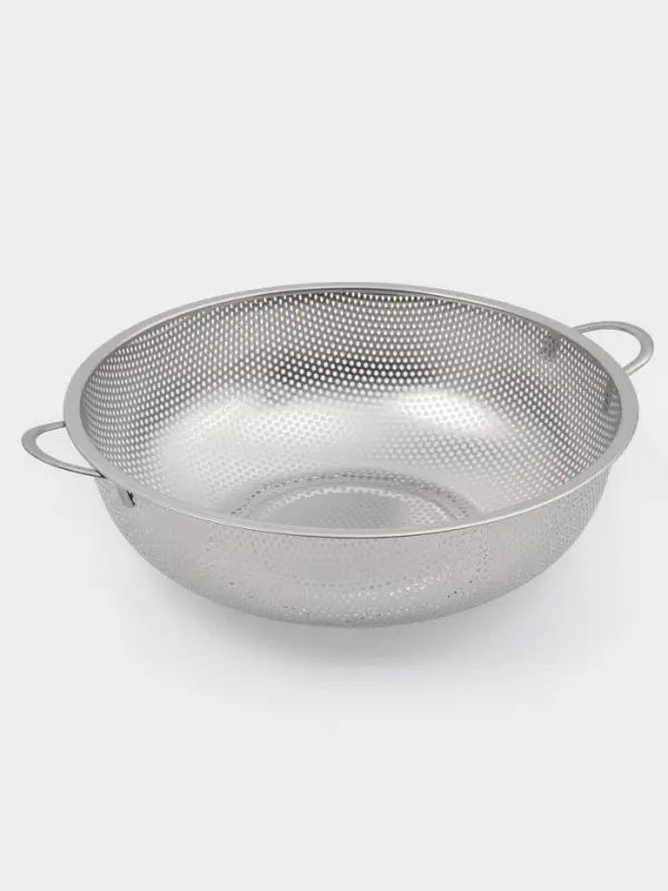 Дуршлаг &laquo;Марко&raquo;, d=28 см, две ручки, нержавеющая сталь, хромированный
