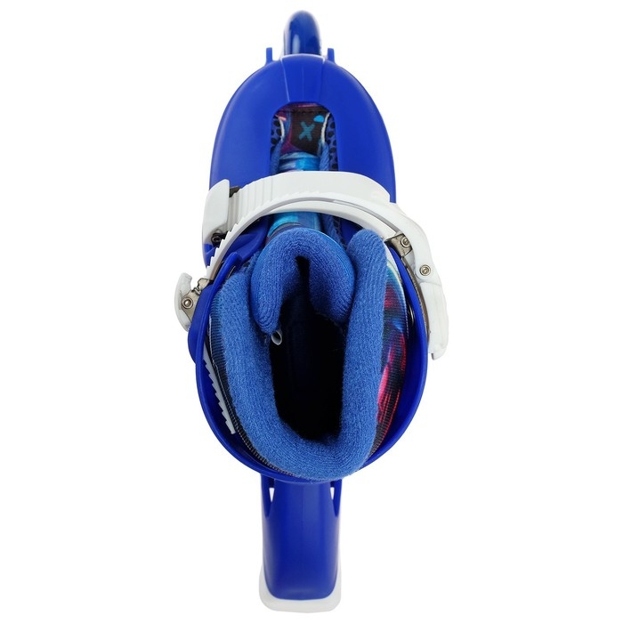 Роликовые коньки раздвижные ONLYTOP, р. 34-37, колёса PVC 64 мм Роликовые коньки раздвижные ONLYTOP, р. 34-37, колёса PVC 64 мм