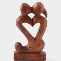 Сувенир &laquo;Поцелуй&raquo;, 15&times;9&times;3.5 см, дерево