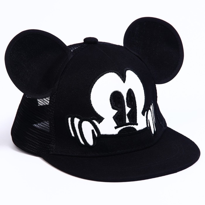Кепка детская с ушками, с сеткой, размер 48-53, «Микки Маус» Кепка детская с ушками, с сеткой, размер 48-53, «Микки Маус»