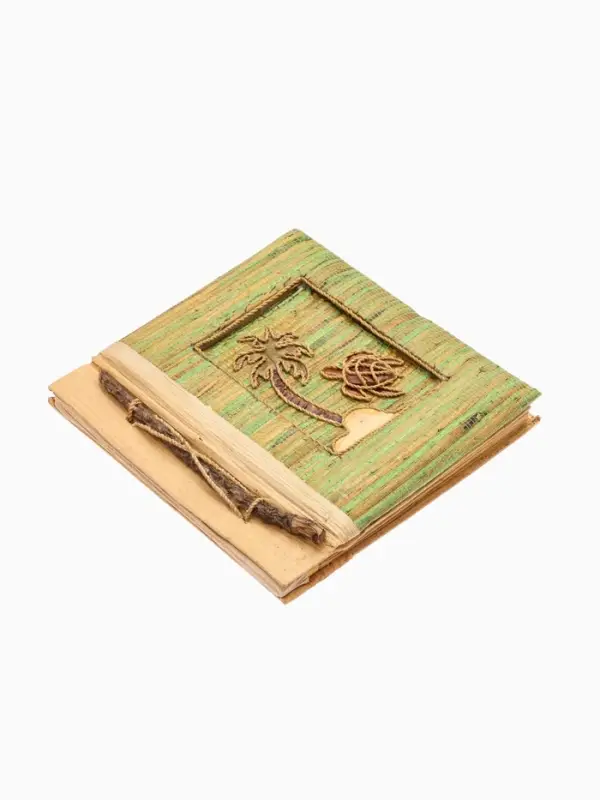 Фотоальбом &laquo;Остров с черепашкой&raquo;, 10 листов, 19&times;19&times;2 см, бирюзовый