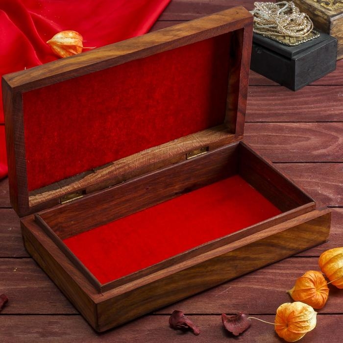 Шкатулка дерево  Шкатулка дерево "Бесконечность" 25х15х6 см