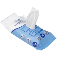 Салфетки универс Luscan, пакет, 50 шт, XXL, 150х180