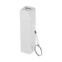Внешний аккумулятор PB-03, 2200 мАч, USB, 1 А, крепление кольцо, белый