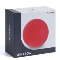 Фитбол ONLYTOP, d=75 см, 1000 г, антивзрыв, цвет голубой