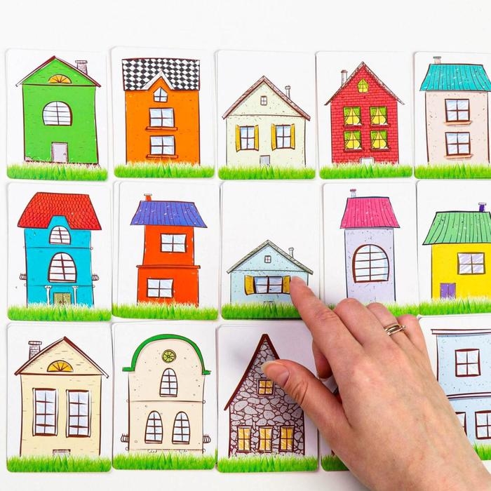 Настольная игра «Гномики в домике», 36 карт, 5+ Настольная игра «Гномики в домике», 36 карт, 5+