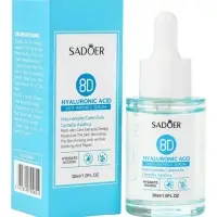 Омолаживающая сыворотка для лица Sadoer с гиалуроновой кислотой, 30 мл