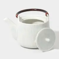 Чайник заварочный Magistro Willow, 700 мл, фарфор, голубой