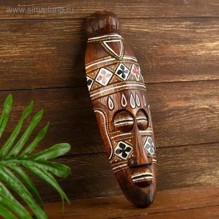 Маска дерево Маска дерево "Абориген" 30х10х4 см