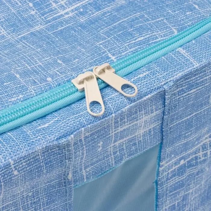 Кофр для хранения вещей Доляна &laquo;Ронда&raquo;, 30.5&times;24&times;16.5 см, голубой