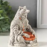 Фигурка &laquo;Шаман белых гор&raquo;, 10&times;8&times;8.5 см, камень