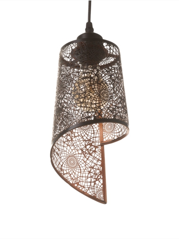 Светильник Светильник "Манчестер" (Вышивка) 1х40Вт Е27 черный 12,5х12,5х24+100см