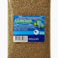 Корм для рыб Дафния, пакет, 100 г