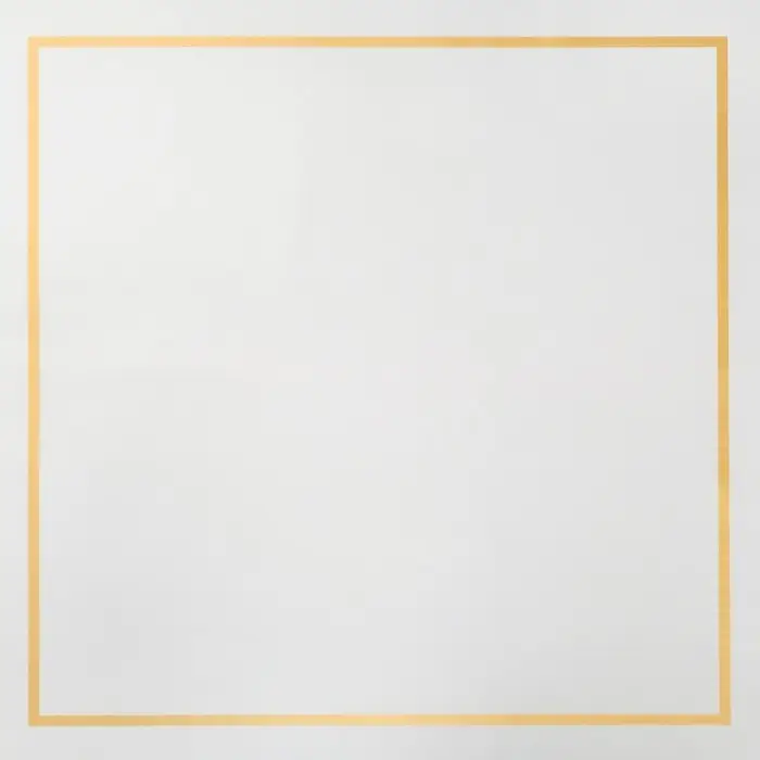 Пленка матовая "Квадрат", золотой, 0,58 х 0,58 м