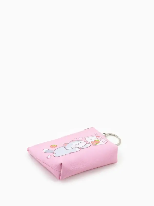 Кошелек дет 13-01-01 Июнь2513, 10,5*2,5*8 см, отд на молнии, микс