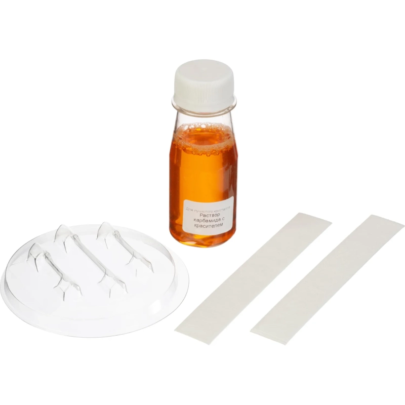 Набор для опытов Лучистые кристаллы Оранжевый кристалл,Лк-005