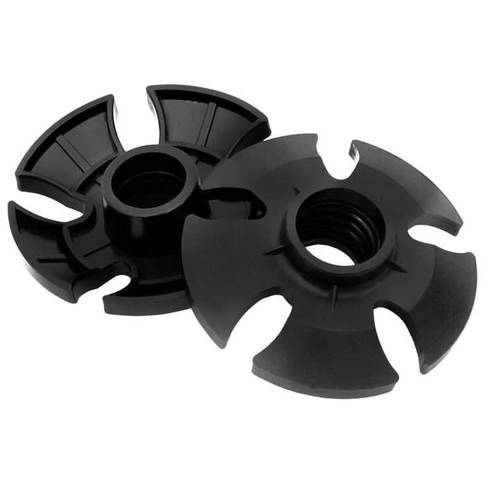 Палки для скандинавской ходьбы Maclay, телескопические, 2-х секционные (2 шт)