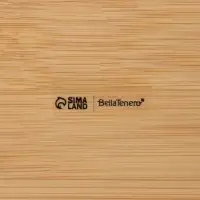 Набор для специй BellaTenero, солонка 130 мл, перечница 130 мл, на бамбуковой подставке, фарфор, белый