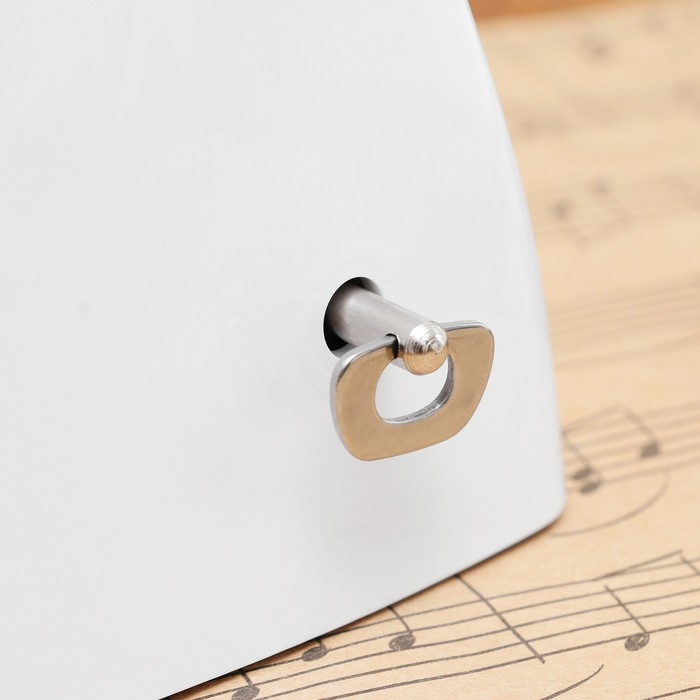 Метроном механический Gleam, белый, 40-408 ударов в минуту, 21 х 10 х 12 см, Метроном механический Gleam, белый, 40-408 ударов в минуту, 21 х 10 х 12 см,