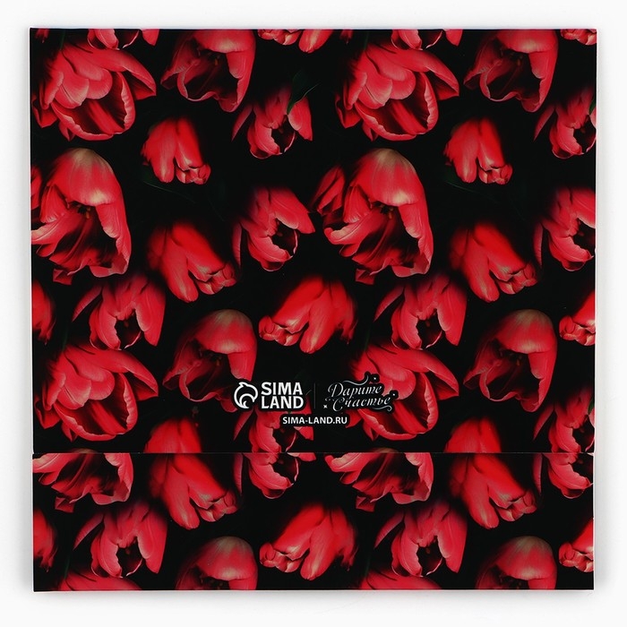 Коробка для сладостей «Тюльпаны», 20 х 15 х 5 см Коробка для сладостей «Тюльпаны», 20 х 15 х 5 см