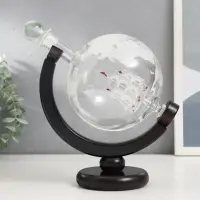 Сувенирный винный набор "Корабль в шаре" графин 800мл бокалы 250мл 7х8,5х8,3см 27х16,5х36 см