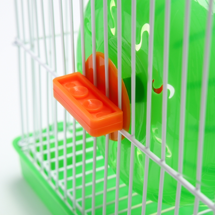 Клетка для грызунов укомплектованная RT-2c, 23 х 16,5 х 20 см, зеленая (фасовка 30 шт) Клетка для грызунов укомплектованная RT-2c, 23 х 16,5 х 20 см, зеленая (фасовка 30 шт)