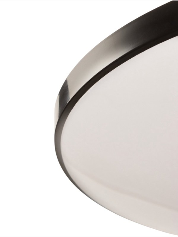 Светильник "Минимал" круг LED 42Вт 6500К (быстросъемный механизм) черный 37х37х4,5см