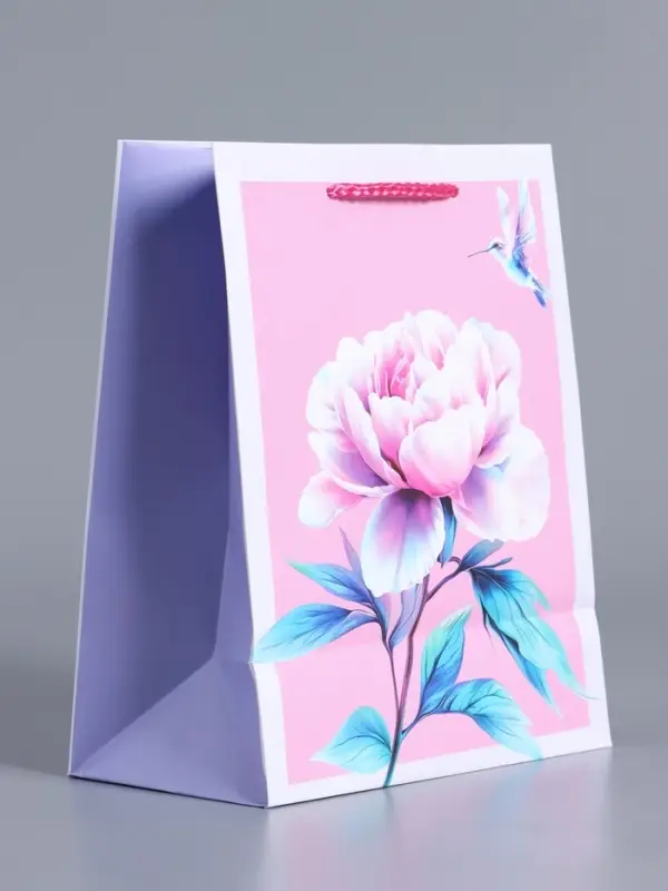 Пакет подарочный "Весеннее чудо" ламинированный 18 х 22,3 х 10 см