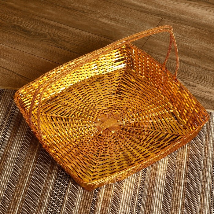 Корзинка для фруктов Корзинка для фруктов "Аниса" алюминий, 52х52х8 см