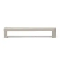 Ручка-скоба CAPPIO SQUARE RSC007, алюминий, м/о 128 мм, цвет серебро, 4 шт.