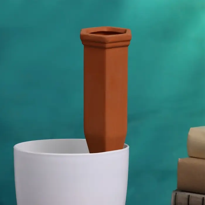 Автополив для комнатных растений &laquo;Терракот&raquo;, 17.4&times;4.8 см, керамика, набор 4 шт.