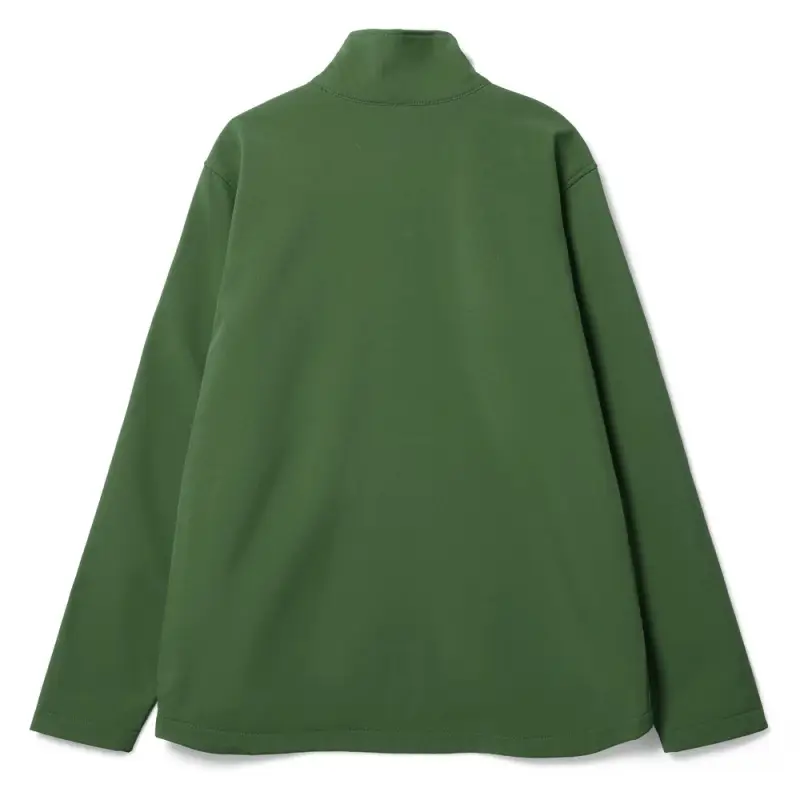 Куртка софтшелл мужская Race Men, темно-зеленая, размер M