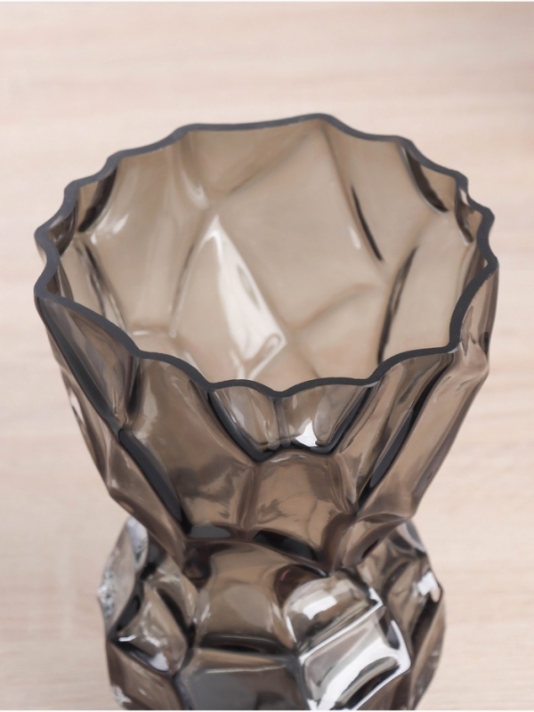 Ваза стекло настольная  Ваза стекло настольная "Мэнди" 20х14 см