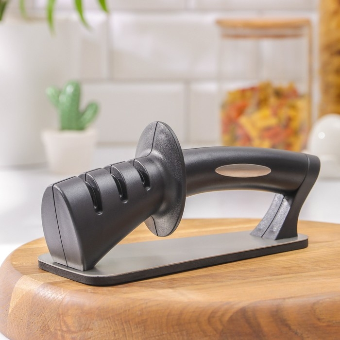 Точилка для ножей Доляна Law, 3 степени заточки Точилка для ножей Доляна Law, 3 степени заточки