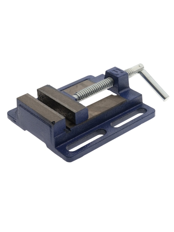 Тиски станочные ТУНДРА, чугунные, ширина губок 75 мм