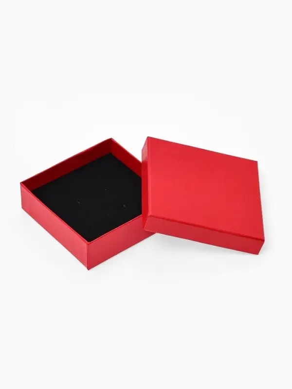 Коробочка подарочная под набор &laquo;Минимал&raquo;, 9&times;9 см, (полезная часть 8.5&times;8.5 см), красная